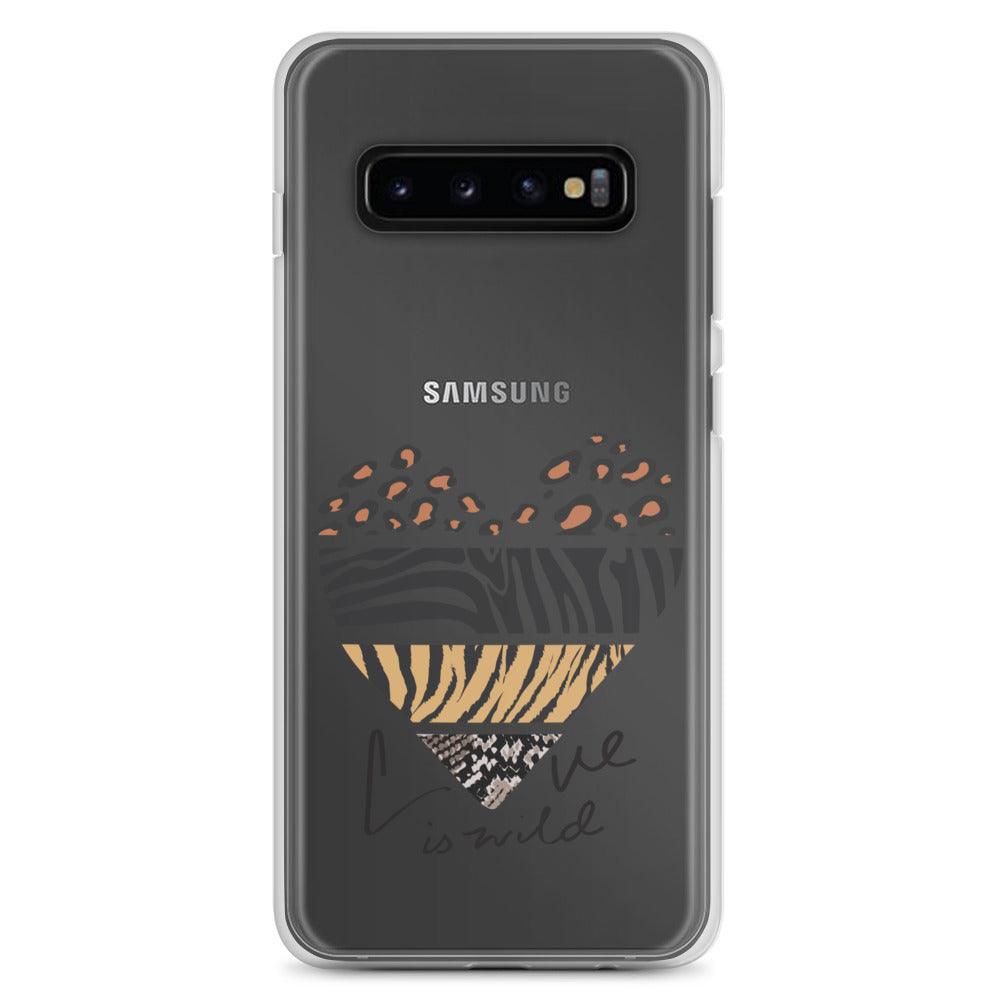Clear Case for Samsung® Love Is Wild - Canvazon