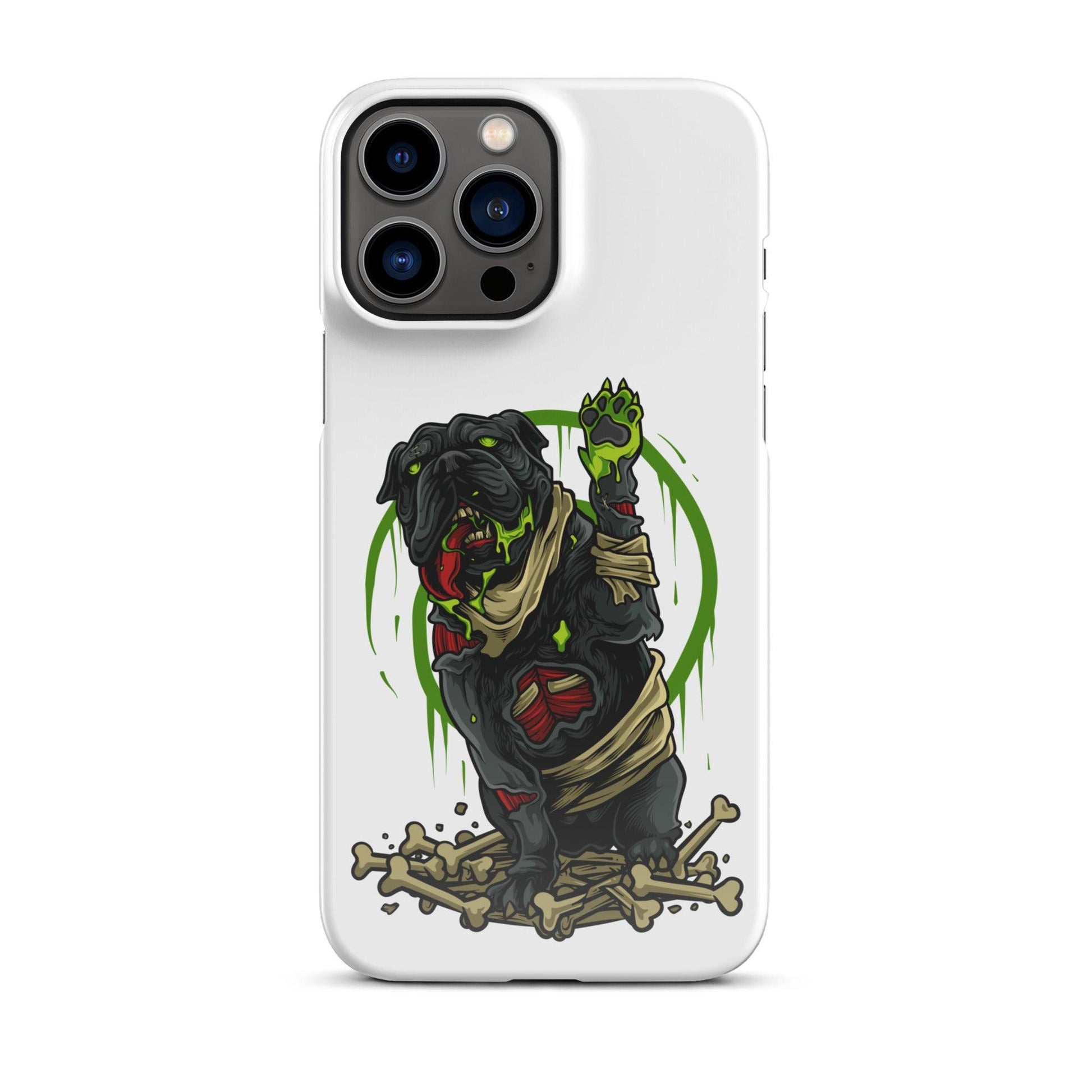 Snap case for iPhone® Zombie Dog - Canvazon