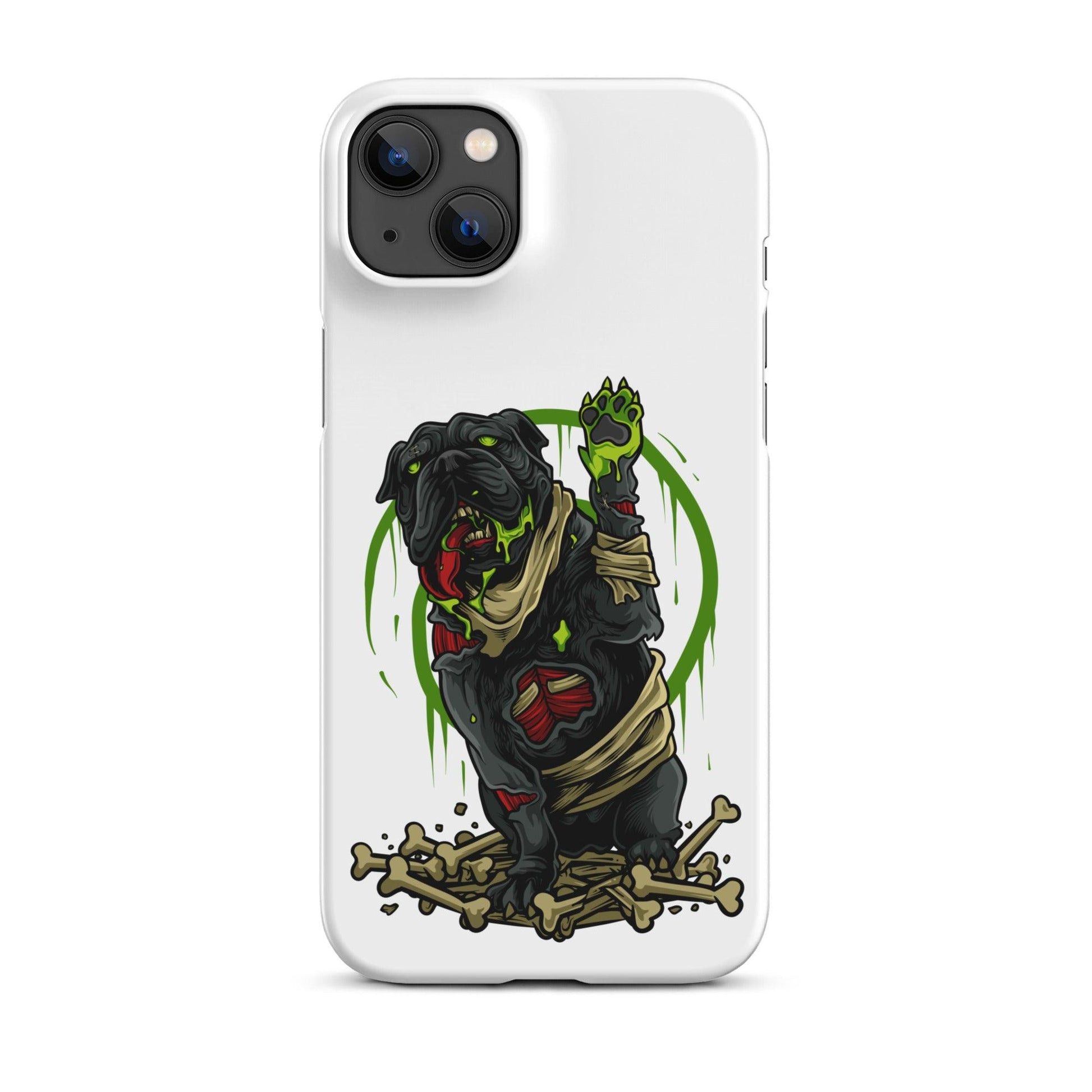 Snap case for iPhone® Zombie Dog - Canvazon