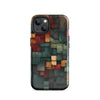 Fabric with various soft colorsTough Case for iPhone® - Canvazon
