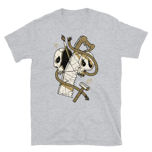Short-Sleeve Unisex T-Shirt Skull - Canvazon