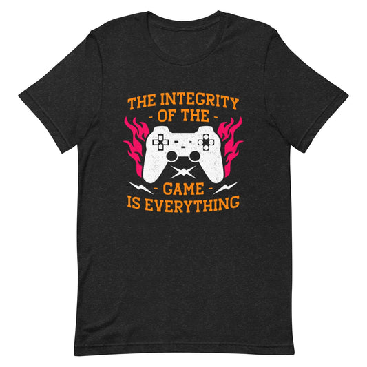 Unisex t-shirt The Integrity Of The Game Is Everything - Canvazon