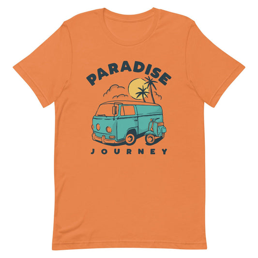 Unisex t-shirt Paradise Journey - Canvazon
