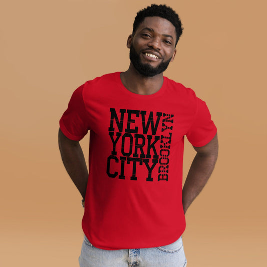 Unisex t-shirt New York City Brooklyn - Canvazon